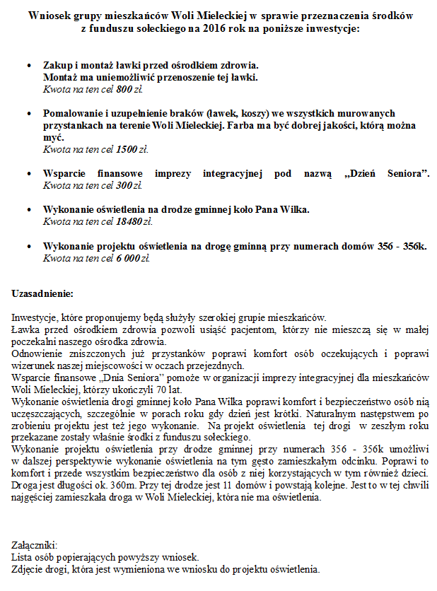 wniosek