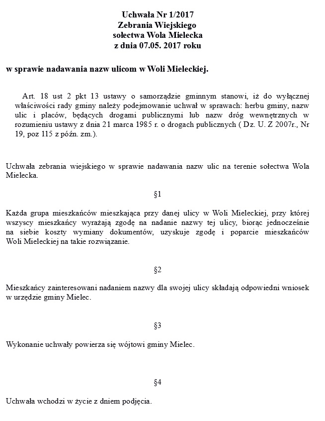 uchwała