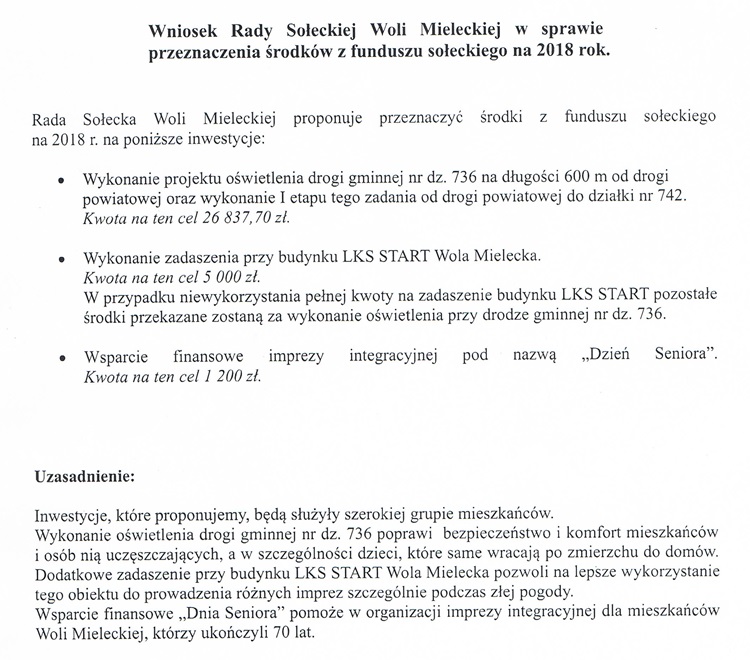 wniosek