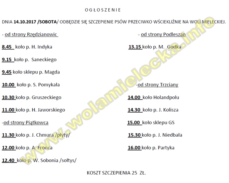 szczepienie