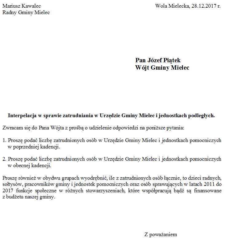 interpelacja