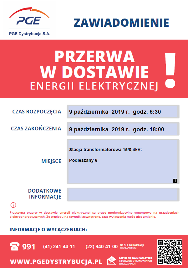 wy��czenia