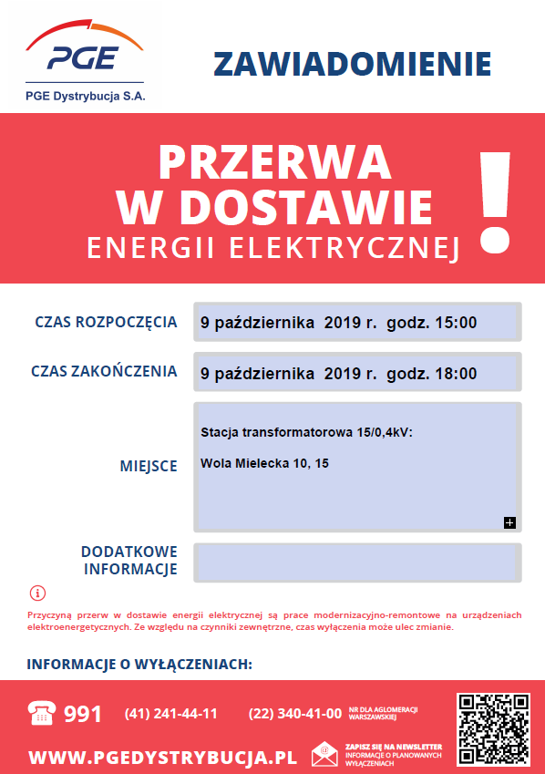 wy��czenia