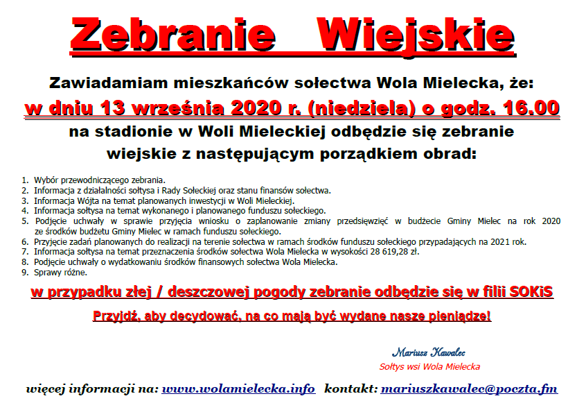 zebranie