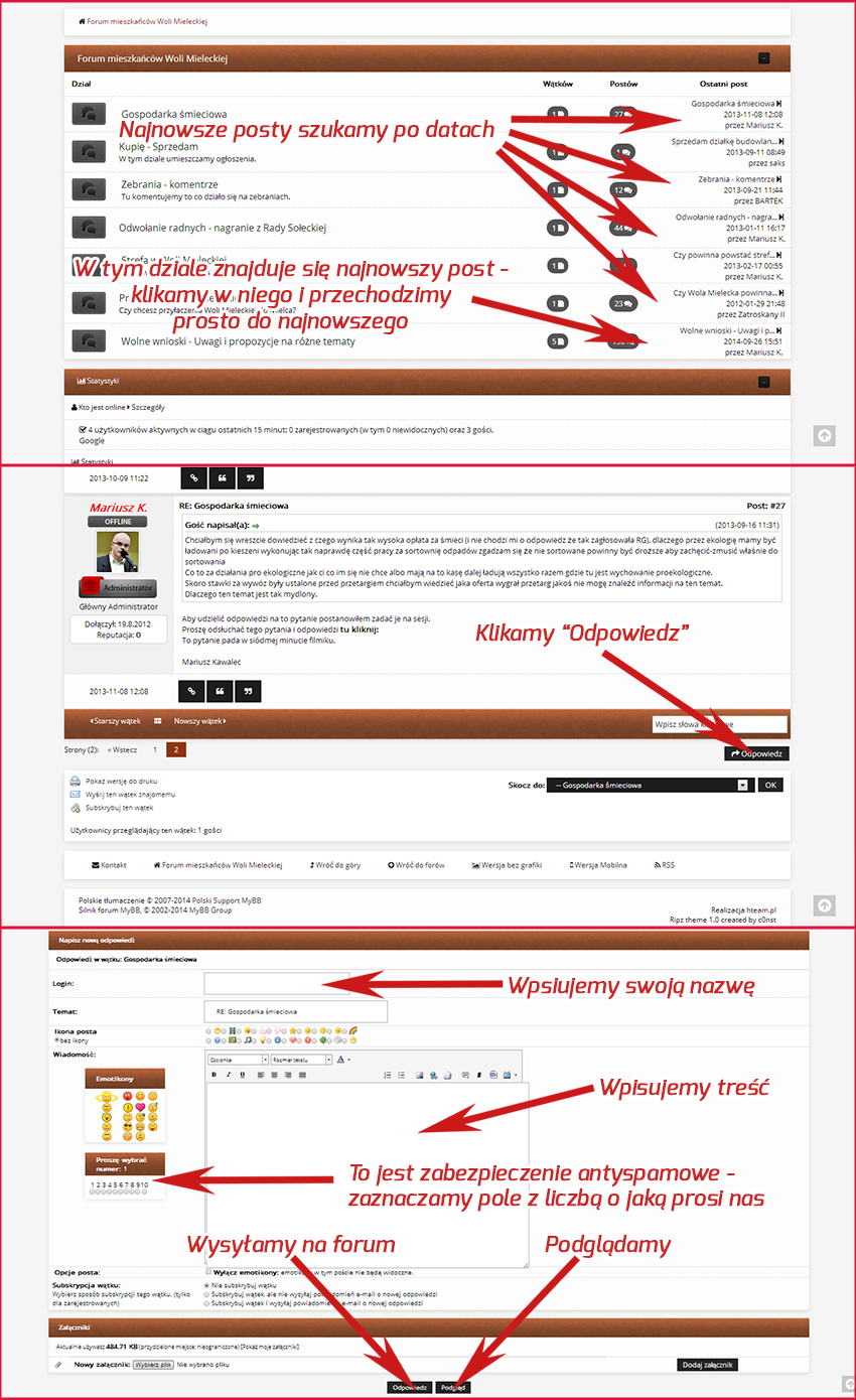 instrukcja do forum
