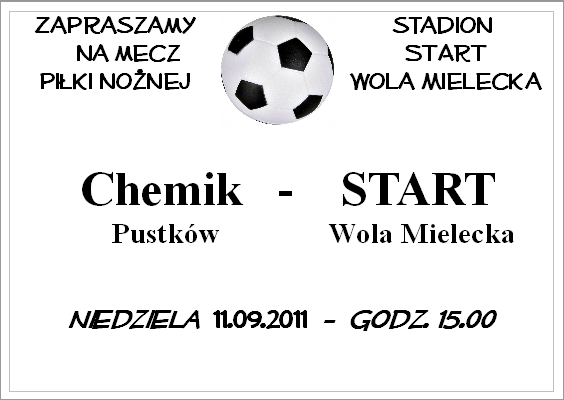 Start - Chemik