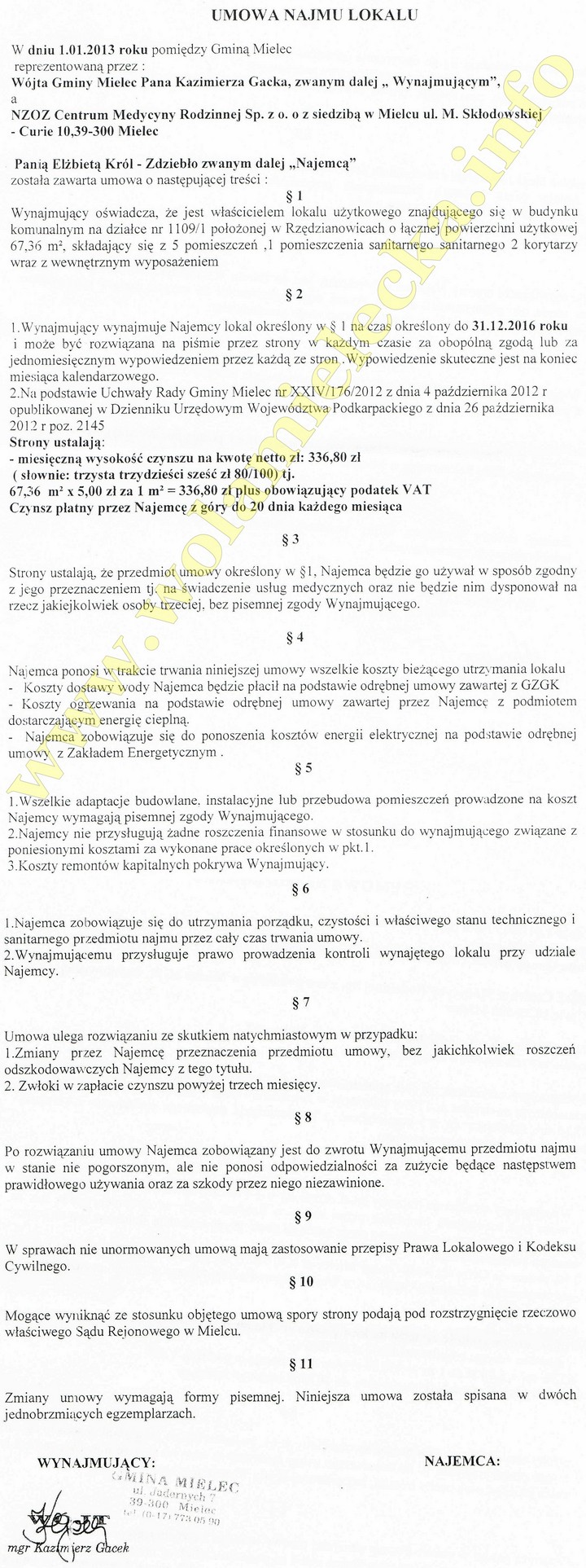 umowa Rz