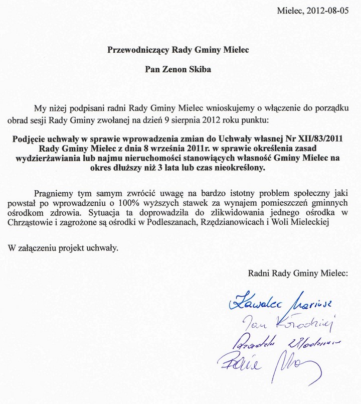 wniosek